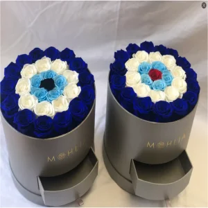 Everlasting Infinity Decorative Box Real Immortal Preserved Roses Valentine’s Day Gift Endless Forever Eternal Preserved Plants