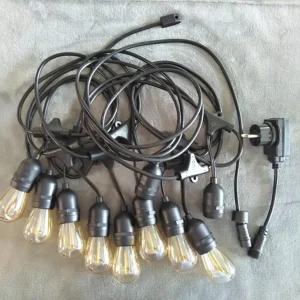 Extensive Use Cafe Garden House Festival Decoration Outdoor Low Voltage Festoon Garland Light for Christmas Holiday Event