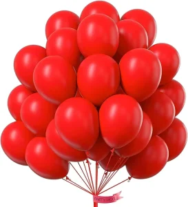 Factory 10 Inch Retro Red Party Balloons Wedding Birthday Party Decoration Supplies Helium Balloon