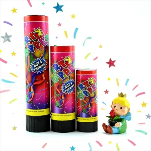 Factory 11cm 15cm 20cm Small Party Supplies Confetti Spring Popper for Party