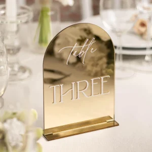 Factory Acrylic Table Numbers for Wedding Decoration Party Table Sign