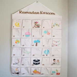Factory Child Friendly Ramadan Canvas Calendars & Family Office Party Calendars for Festival Celebrations