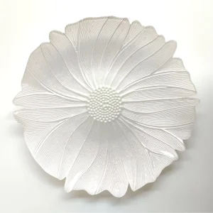Factory Custom Creative Chargers Plates Irregular Glass Dishes Wedding Hotel Home Fruit Party Plates