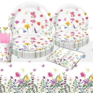 Factory Direct Jungle Napkins Flowers Filled Venue Decorations for Graduation Diwali Christmas Birthdays Easter Parties