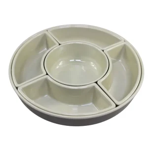 Factory Direct Melamine Sectional Tray FDA Approved Food Grade Standard