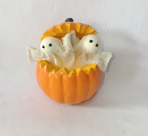 Factory Direct Sales 18 cm Simulated Velvet Pumpkin Thanksgiving Party Decorations Lighting Model New Arrival Security