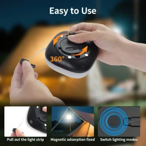 Factory Direct Sales Multi Function Portable Magnetic Design Indoor Outdoor Atmosphere Decoration LED Wire Light