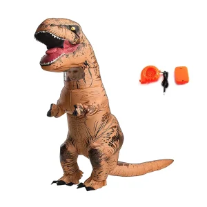 Factory Halloween Adults Party Funny Cosplay T REX Dinosaur Mascot Inflatable Costume