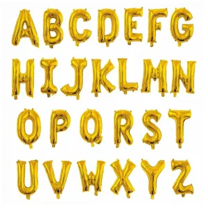 Factory Happy Birthday Party Decoration 16 Inch Gold Iridescent Alphabet Letter Balloon Christmas