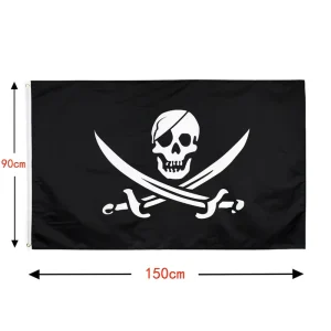 Factory High Quality 3*5ft 90*150cm Cartoon Festive Party Polyester Flag and Banner