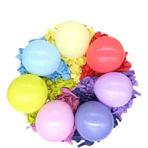 Factory Natural Latex Balloons Multiple Sizes Solid Color Balloons for Party Holiday Decoration