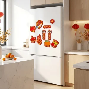Factory OEM ODM Eco Friendly PVC Fridge Magnets Custom Logo City Landmark Cartoon Rubber Magnetic Die Cut Sticker