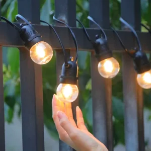 Factory Outdoor Festoon Garden Lighting G45 Light 100m 50m 20m 15m Glamping Festival Decoration