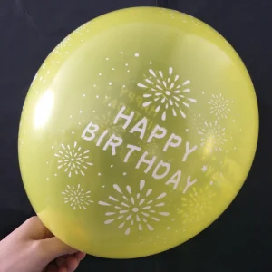 Factory Party Supplies Custom Full Printing Birthday Latex Balloons