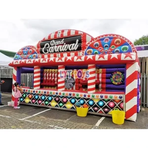 Factory Price Inflatable Carnival Game Top Selling 4 in 1 Inflatable Carnival Amusement for Commercial Rentals