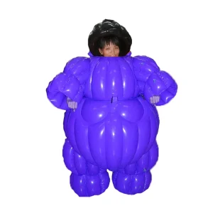 Factory Price Purple Adult Body Costume Huge Inflatable Sumo Suit