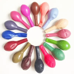 Factory Wedding Birthday Party Decoration 12 Inch Retro Color Latex Balloons