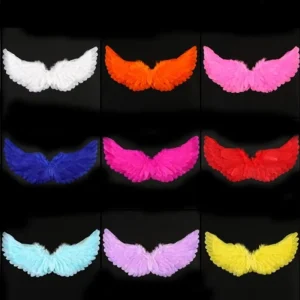 Fairy Feather Angel Wing for Adult Christmas Gift Holiday Ornament Party Costume Cosplay Dance Carnival Halloween Decor