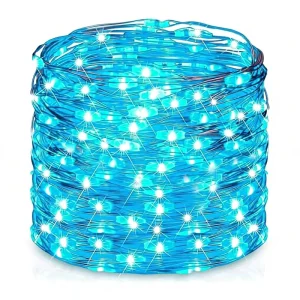 Fairy Lights USB Plug 33ft 100LEDs Remote Control Waterproof Warm White 20 Color Changing Twinkle Firefly Christmas Bedroom