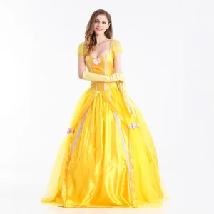 Fairy Tale Princess Vintage Court Skirt Halloween Fancy TV Movie Costume for Women