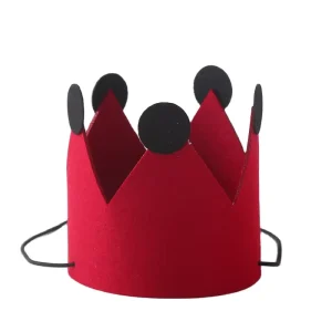 Felt Fabric Birthday Crowns Elegant Crown Headbands for Party Decorations
