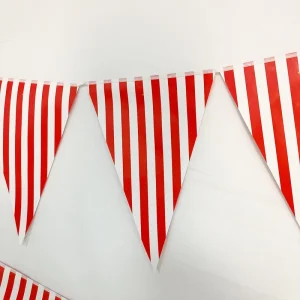 Festival Celebration Outdoor Decoration Banner Colorful Birthday Banners Triangular Flags Hanging Props