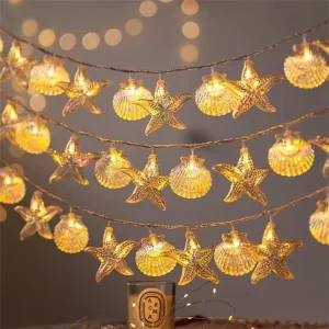 Festival Decor LED String Night Wedding Yard Christmas Xmas Lighting Color Park Star Lamp Crystal Outdoor Holiday Light
