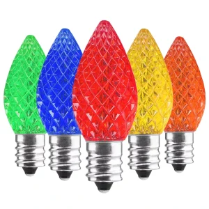 Festival Decoration Colorchangeable 25LT C7 Listed Opaque Multicolored Christmas Light for Outdoor Party Holiday Ornament