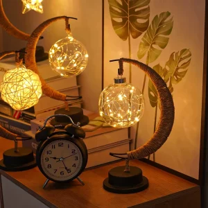 Festival Decoration LED Styling Light Acrylic Multi color Light Effect E27 Lamp Head Indoor Store Atmosphere Light