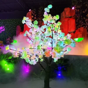 Festival Holiday Decorative Malus Spectabilis Tree Lighting Street Artificial LED Outdoor Tree Lights