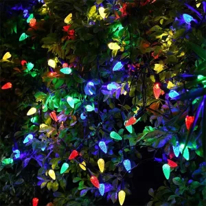 Festival Holiday Lighting Christmas Decoration LED String Light Colorful Strawberry Lights