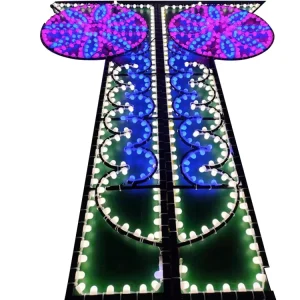 Festival Holiday Lighting Commercial Decorations Outdoor Street Pole Christmas LED Motif Lights
