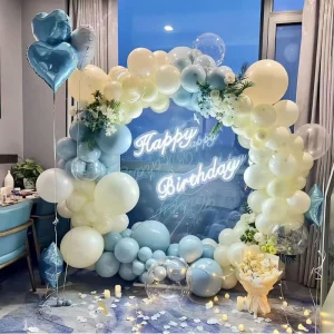 Festival Party Balloons Birthday Wedding Outer Theme Decoration Garland Arch Kit Balloons