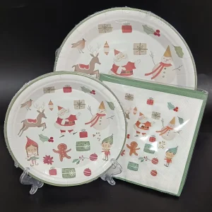 Festival Party Decorations Set Paper Cup Plate Napkin for Festive Occasions