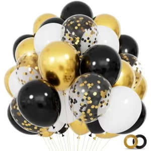 Festive Confetti Filled Latex Balloon High Quality Confetti Loaded Globos for Stunning Party Decoration