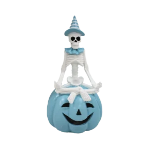 Festive Halloween Pumpkin Ghost Ornaments in Resin Home Decorations for Holiday Supply