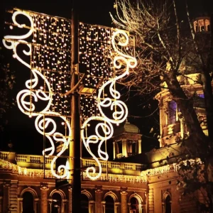 Festive LED Decorative Lights for City Streets Holiday Decoration Christmas Ornaments LED Lighting