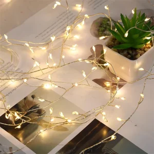 Festive Lights Room Ambiance Decorated With Bubble Ball Lights String Christmas Festive Decorations Star Lights Plug in Version