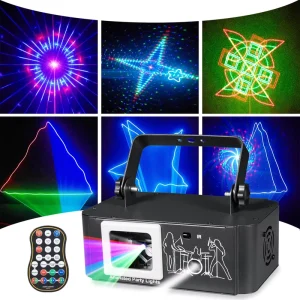 Festive New Year Decor Party Lights AC Power Remote Control Sound Activated for Indoor Party Home Festival Setup