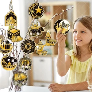 Festive Party Decorations Moon Festival Tugs Ramadan Gifts in Set Packing