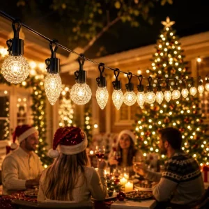 Festoon Lights for Outdoor Patio Lighting Reliable Supplier S14 Hanging Bulb String Lights for Events