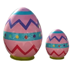 Fiberglass Easter Egg Holiday Decoration