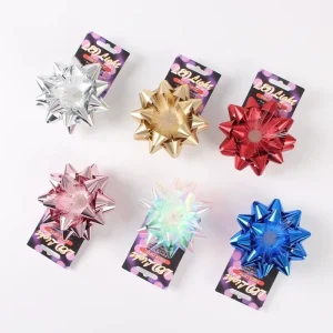 Fibre Optic Festival Event Party Supplies Christmas Decoration Gift Bows for Presents