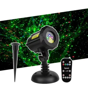Firefly Laser Christmas Projector X-33P-B Outdoor Lights Festive Holiday Decorations