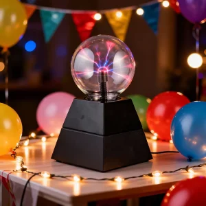 Flashing Static Electricity Globe Magical Science Educational Toy Plasma Ball for Classroom Exhibition Home Party