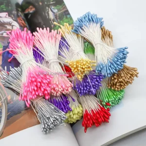 Floral DIY Material Supplies 3mm Pearl Ball Shape Cotton Lime Material Christmas New Year Wedding Decoration Indoor Outdoor Use