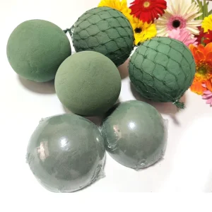 Floral Foam Ball Phenolic Resin Eco Friendly UV Resistant Graduation Christmas Wedding Mother’s Day Easter Car Decoration