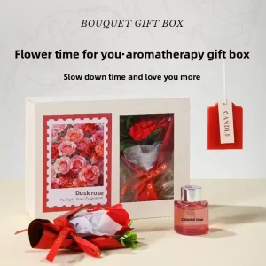 Floral scented Solid Wax Tablet Bouquet Aromatherapy Gift Boxperfect Holidays Corporate Team Gifts Thoughtful Presents