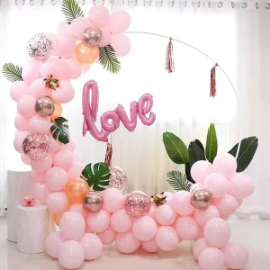 Flower Event Decoration Round Arch Frame for Wedding Balloon Photography Party Supplies for Diwali Ramadan Graduation
