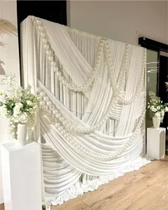 Foam Ball Pearl String Wedding Ornaments Hanging Decoration for Wedding Decoration Wed Backdrop